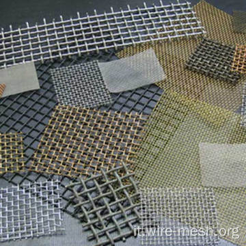 industria galvanizzata mesh intrecciata piegata